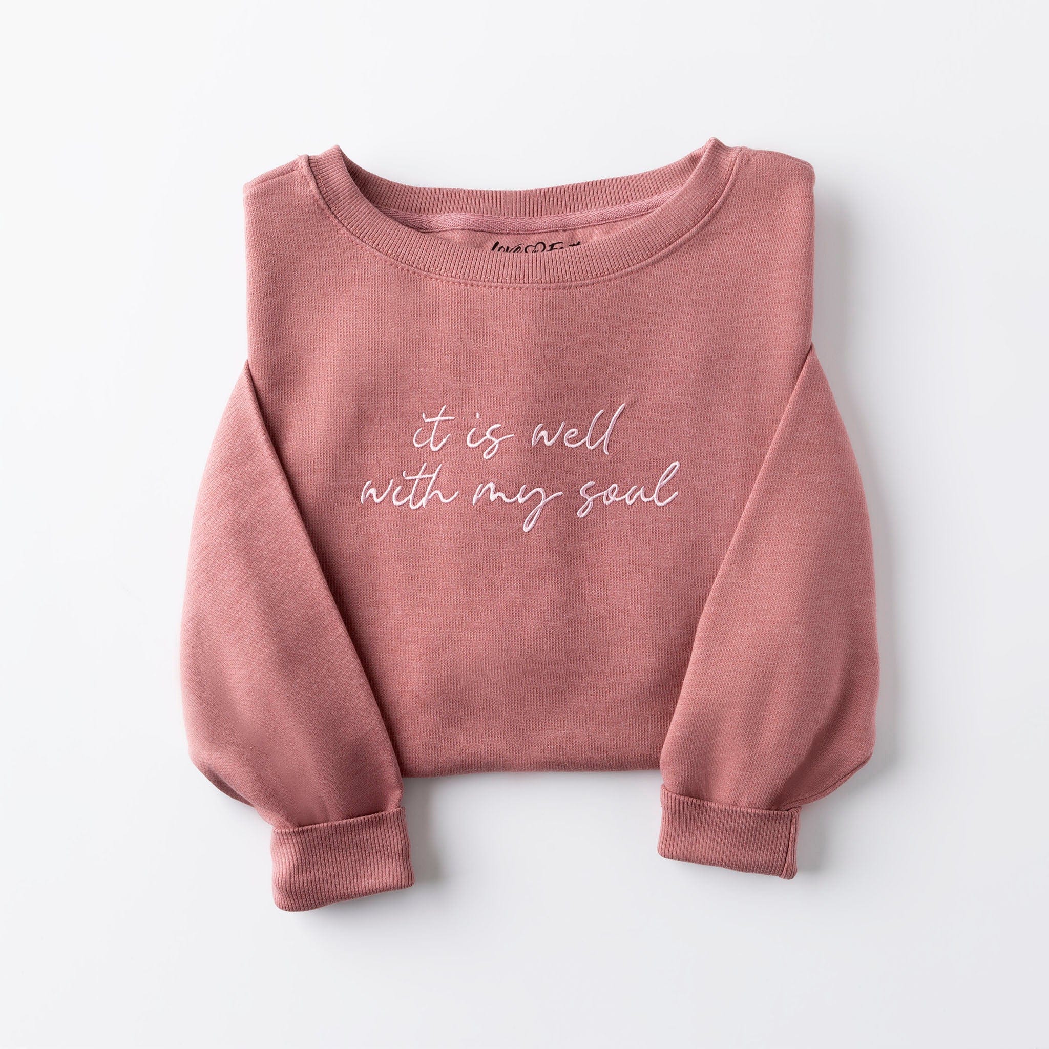 Pink Inspirational Quote Sweatshirts Women's Casual Long Sleeve T