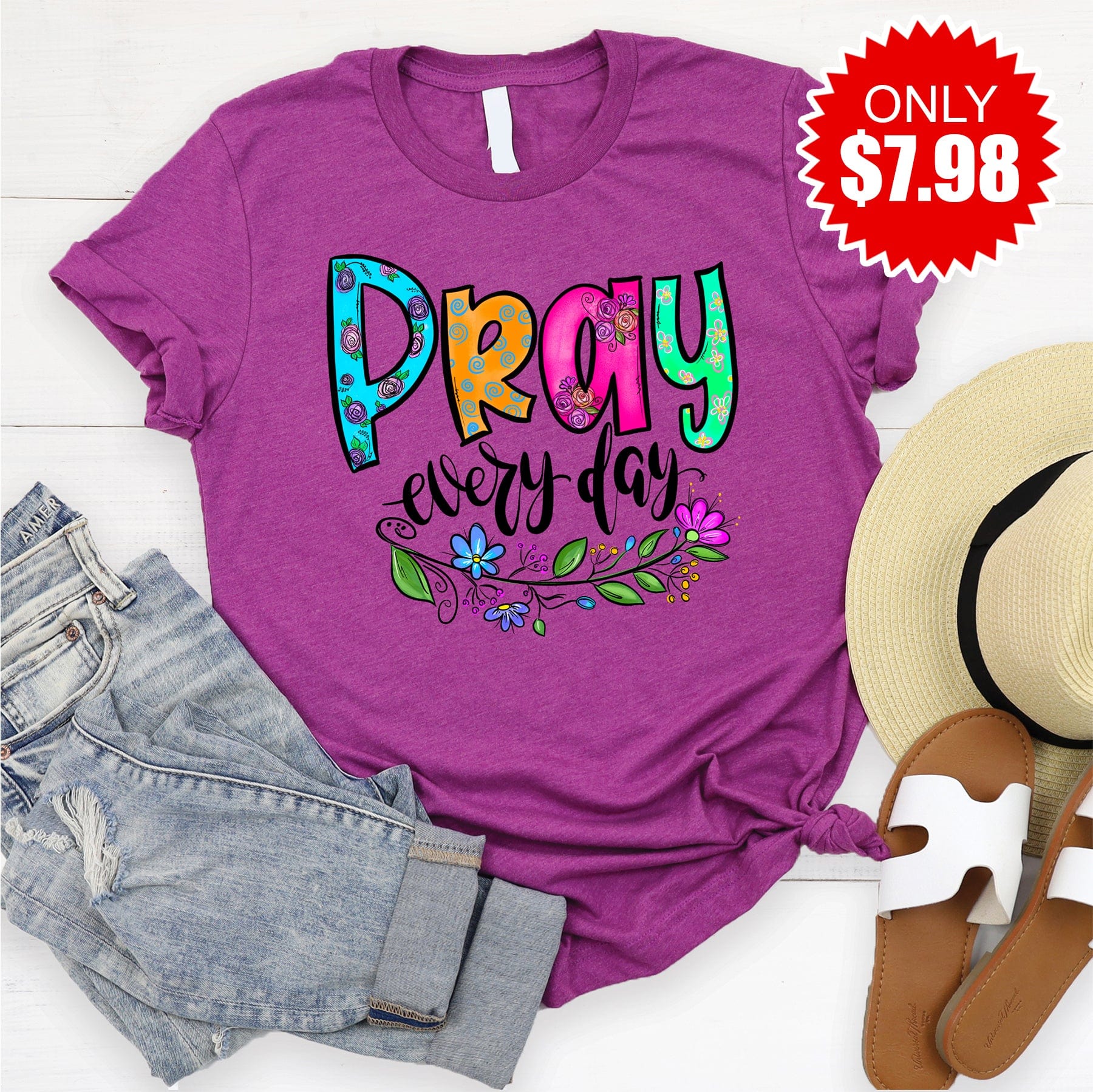 Pray Every Day Tee 7 Love in Faith