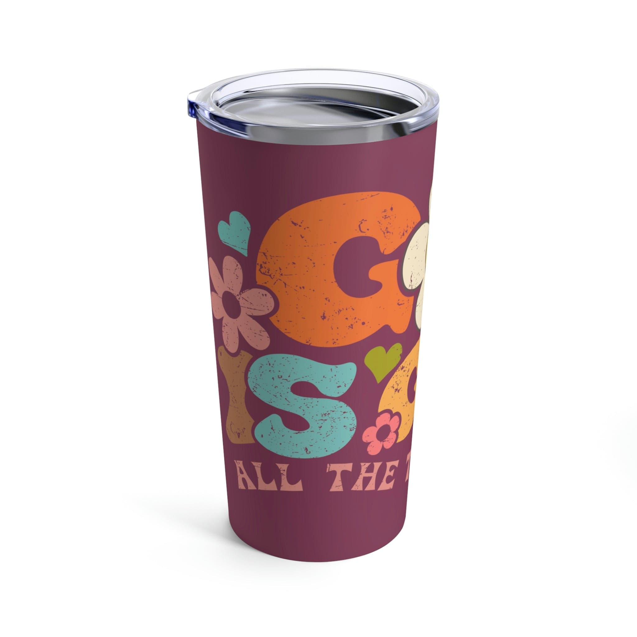 God is Good Tumbler 20oz Love in Faith