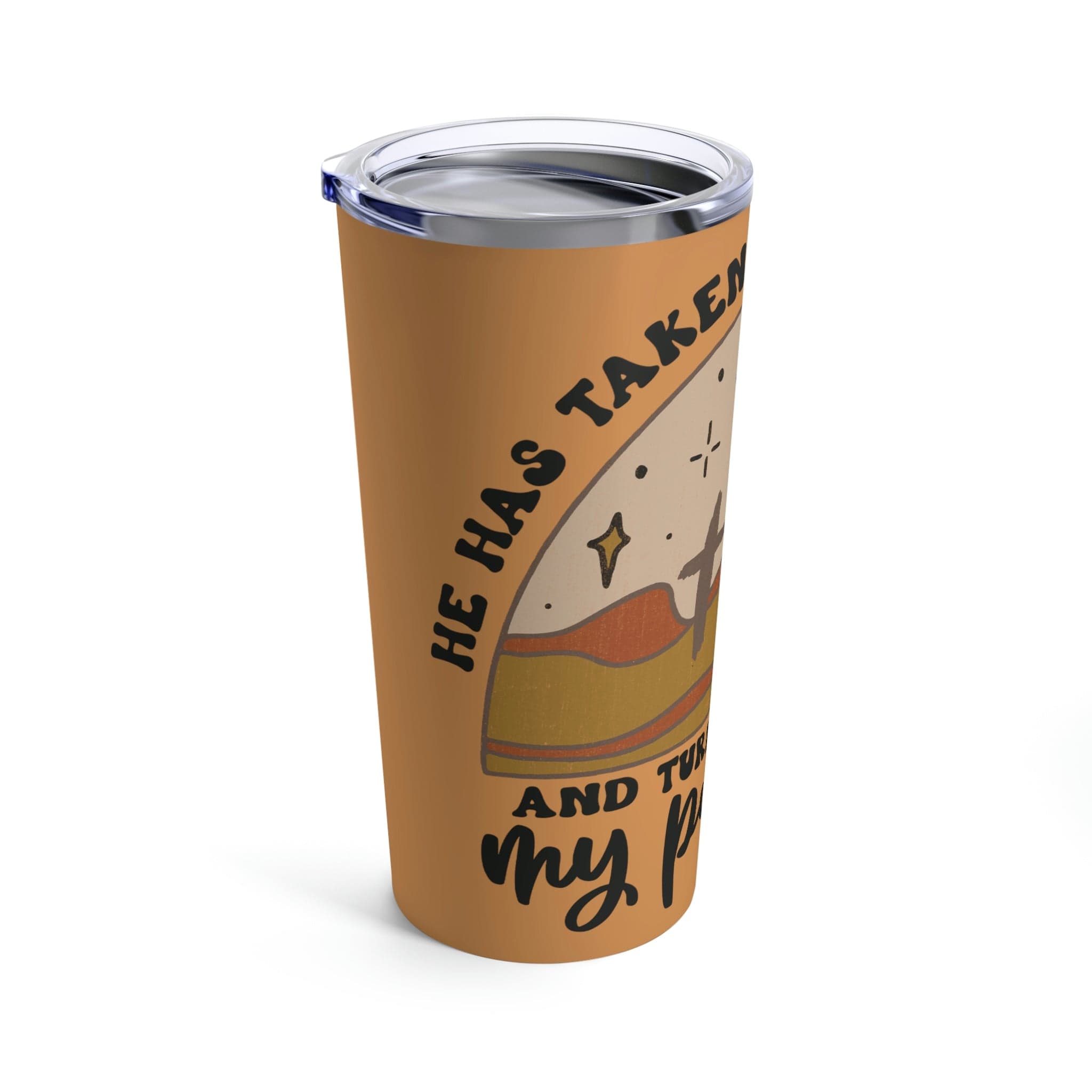 Turned It Into My Purpose Tumbler 20oz Love in Faith