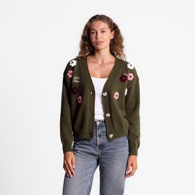 Consider the Wildflowers Embellished Cardigan