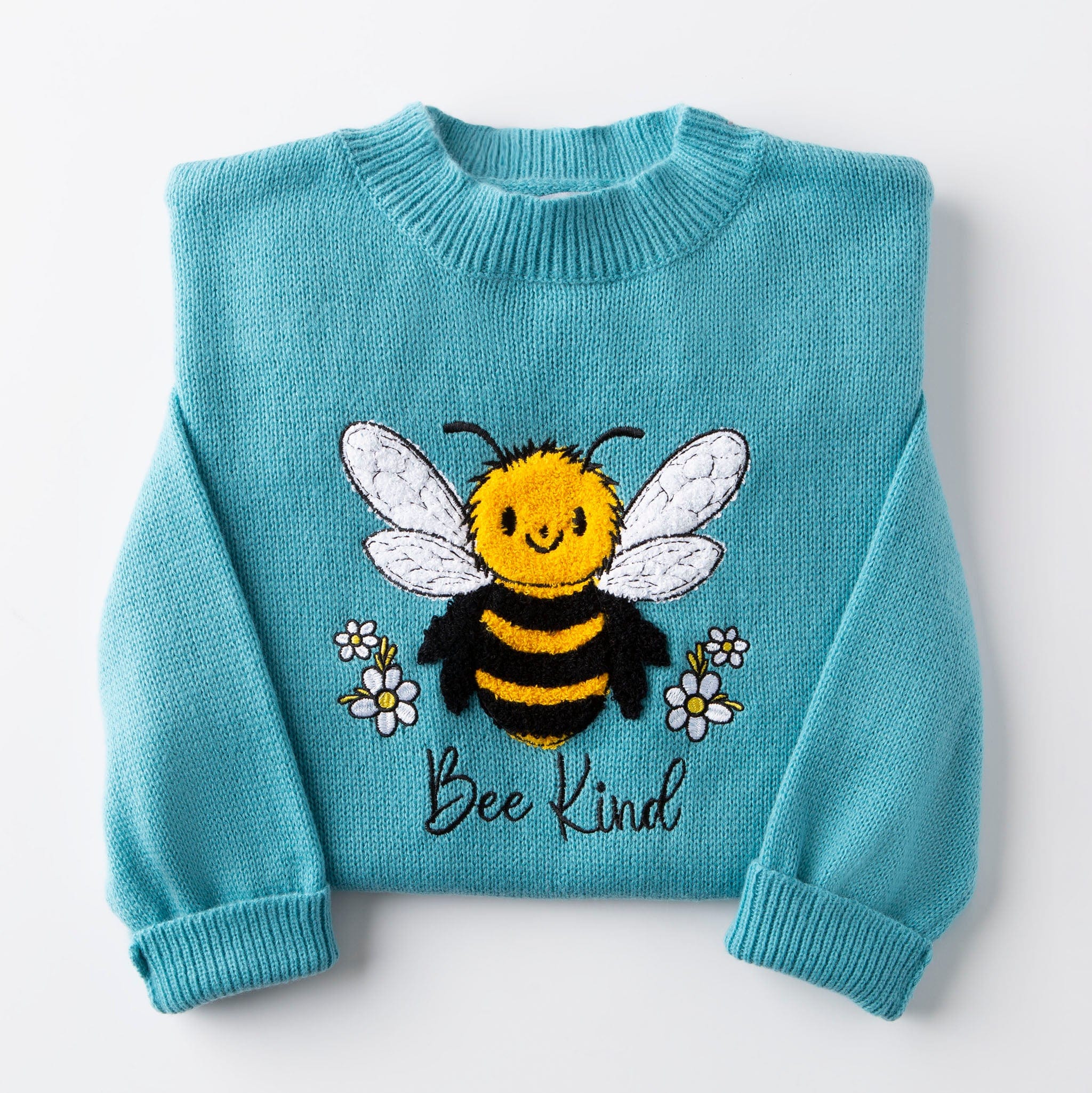 Bee Swetner Embellished Bee Kind Embellished Sweater – Love in Faith