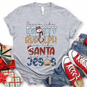 Love Like Jesus Christmas Tee