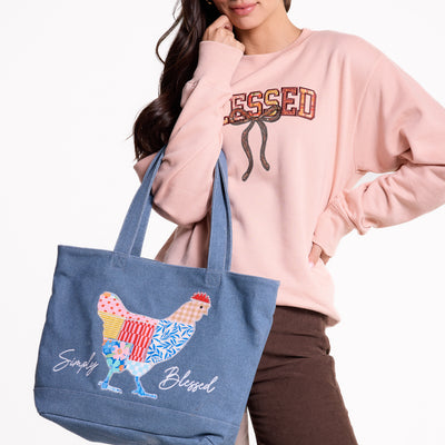 Simply Blessed Tote Bag