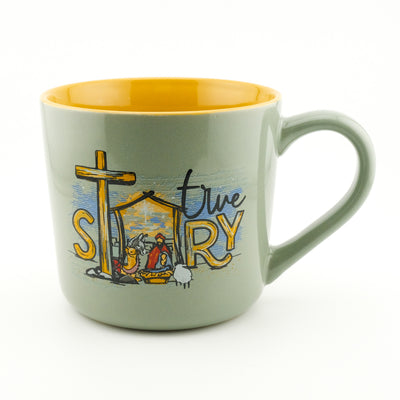 True Story 15oz Christmas Mug w/ Handle