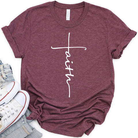 Faith Cross Tee