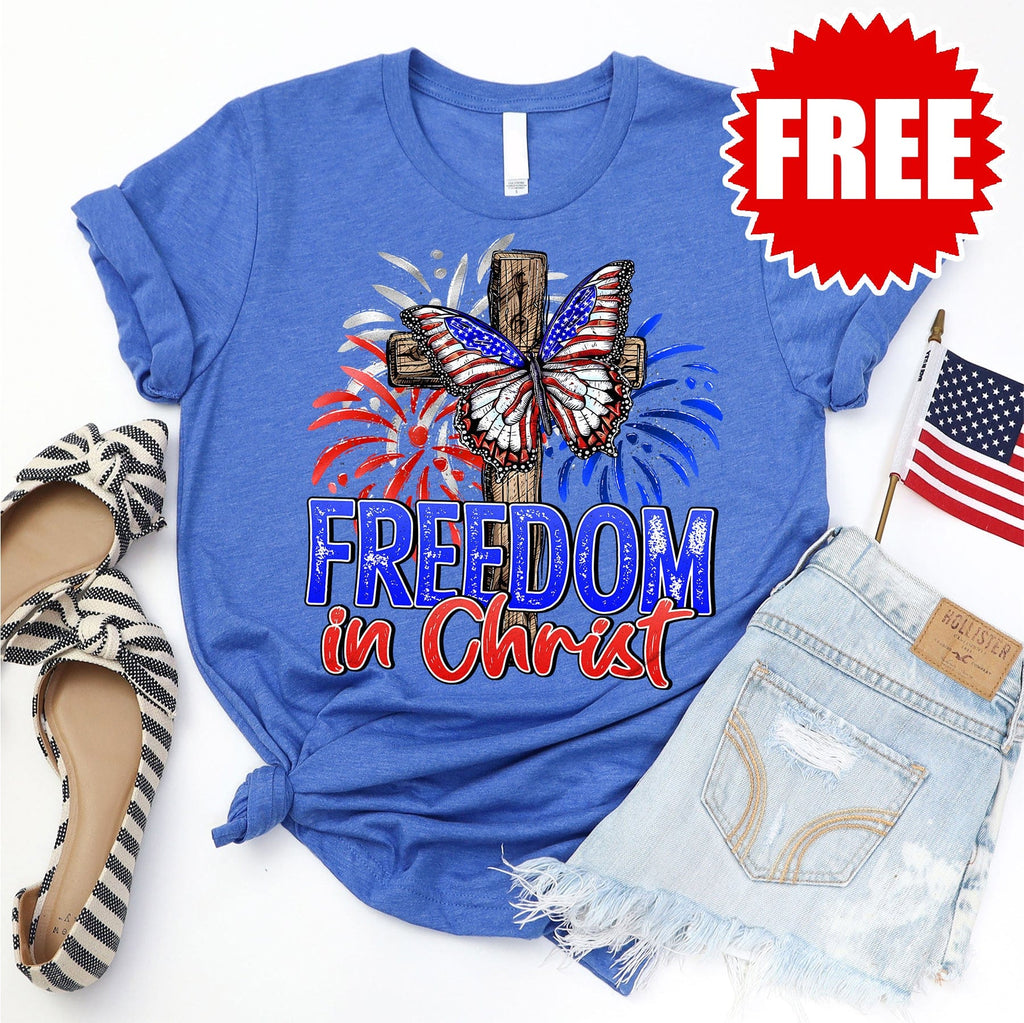 Freedom In Christ Tee - FREE!