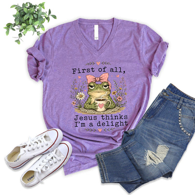 I'm A Delight V-Neck