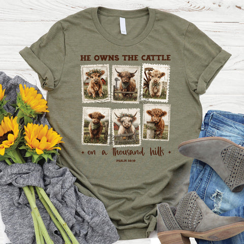 He Owns the Cattle Tee