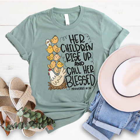 Her Children Rise Up Tee