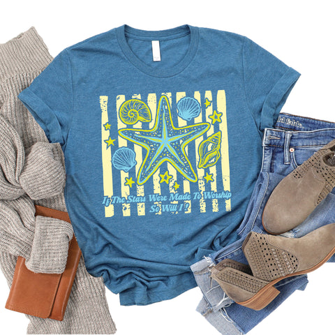Stars Made to Worship Tee