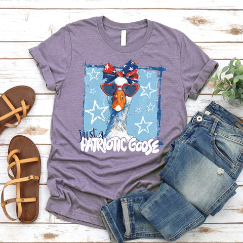 Patriotic Goose Tee