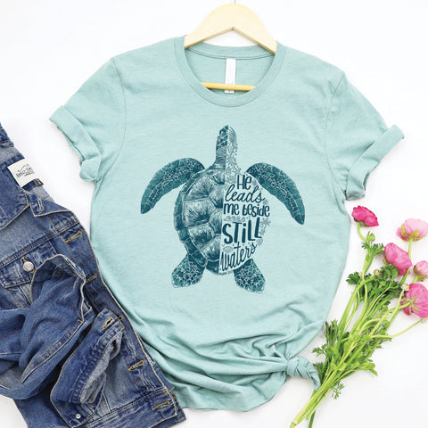 Still Waters Turtle Tee
