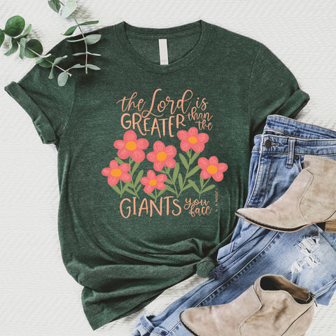 Greater Than The Giants Tee