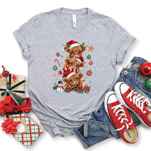 Christmas Cows Tee
