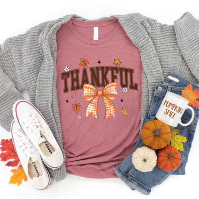 Thankful Bow Tee