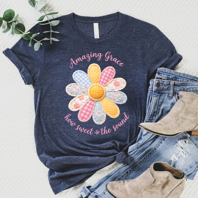 Amazing Grace Flower Tee