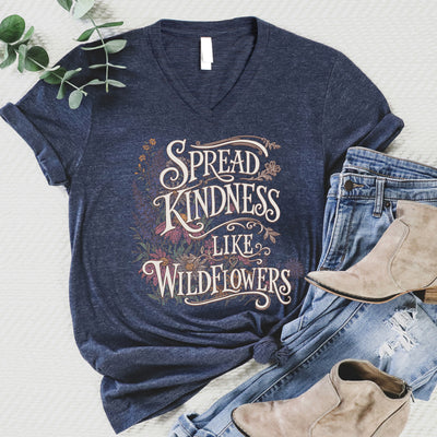 Wildflowers V-Neck