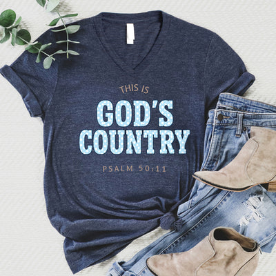 God's Country V-Neck