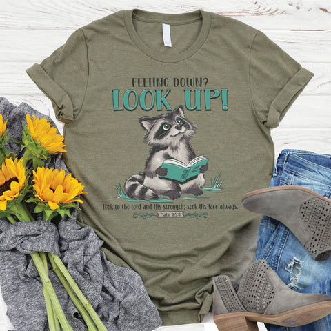 Look Up Tee