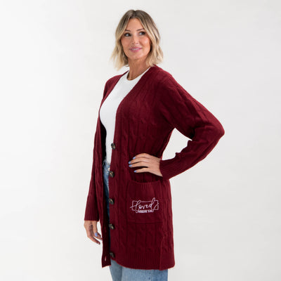 Loved Cable Knit Cardigan