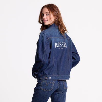 Blessed Dark Washed Denim Jacket