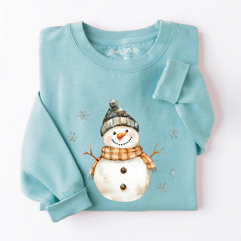 Vintage Snowman Sweatshirt