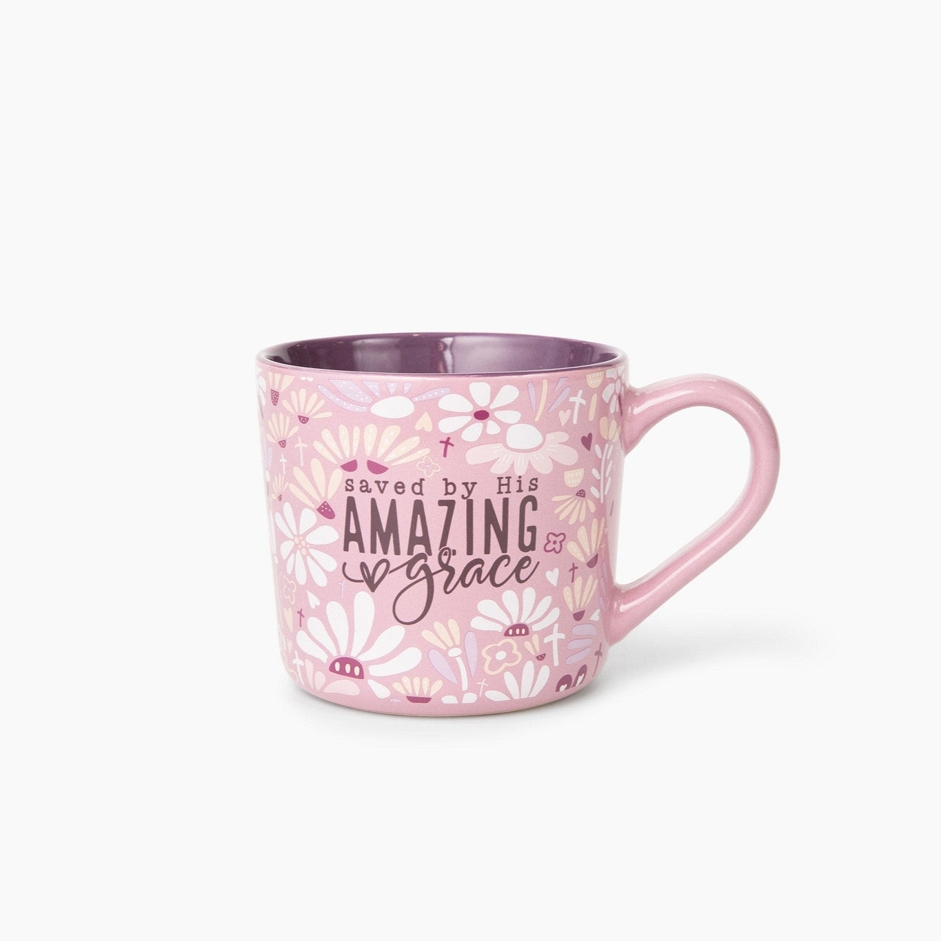 Saved by His Grace Ceramic 15 oz Mug With Handle – Love in Faith