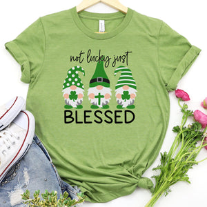 Not Lucky Blessed Gnome Tee