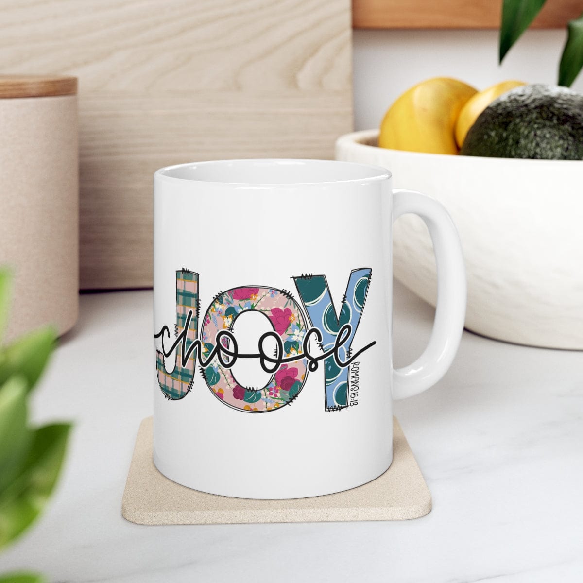 Choose Joy Coffee Mug Stoneware